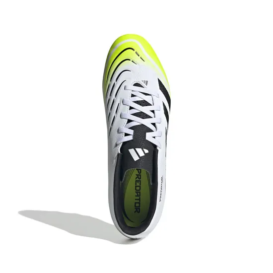 Crampons de football Unisexe PREDATOR CLUB FG/MG Blanc