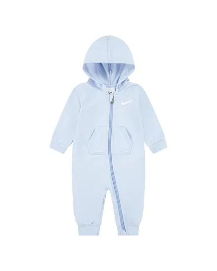 Combinaison Bébé NKN ESSENTIALS HOODED COVERALL Bleu