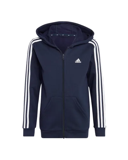 SWEAT À CAPUCHE Enfant U 3S FL FZ HOOD Bleu