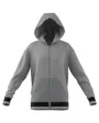 Sweat a capuche manches longues Enfant U FLEECE FZ HD Gris