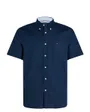 Chemise Homme Lin Blend Solid Ss