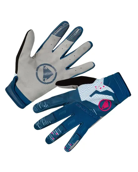 Gants coupe-vent Homme SINGLETRACK Bleu Myrtille