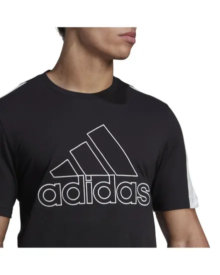 T-shirt manches courtes Homme M FI BOS TEE Noir