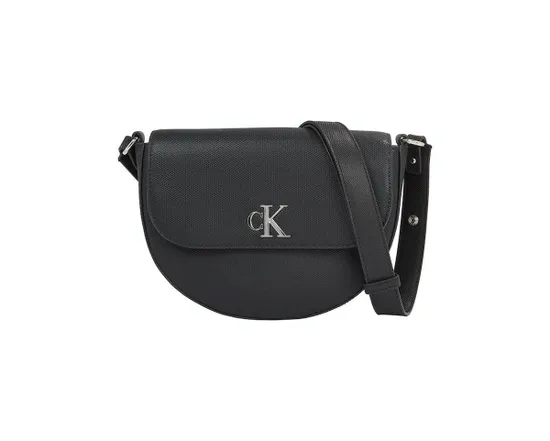 Sac bandoulière Femme MINIMAL MONOGRAM SAD Noir