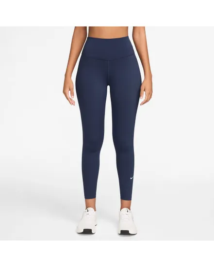 Legging Femme W NK DF ONE HR 7/8 TIGHT Bleu