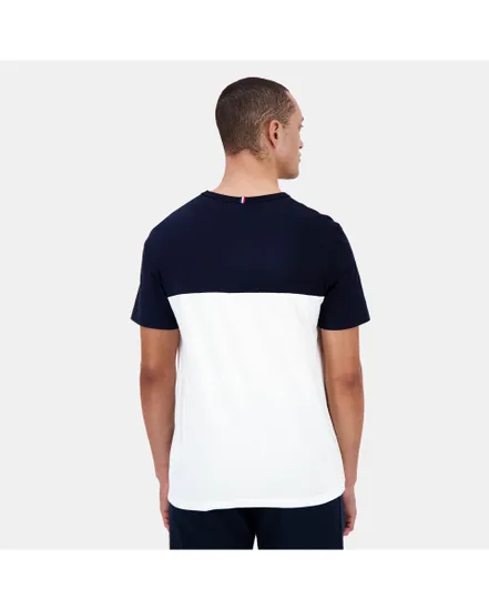 T-shirt TRICOLORE Homme Blanc