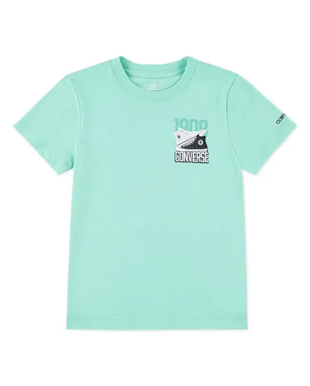T-shirt Enfant CNVB RETRO FRONT BACK SNEAKER Bleu