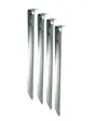 LOT DE 6 CORNIERES ACIER 23CM Unisexe PEG S Argent