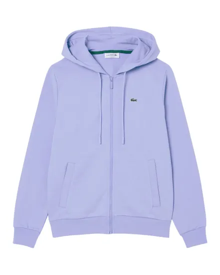 Sweat Zippé Femme Lacoste Molleton Coton