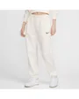 Pantalon de survetement Femme W NSW PHNX FLC HR OS PANT 2 Beige