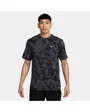 T-shirt Homme M NK DF UV HYVERSE SS TOP PRIN Gris