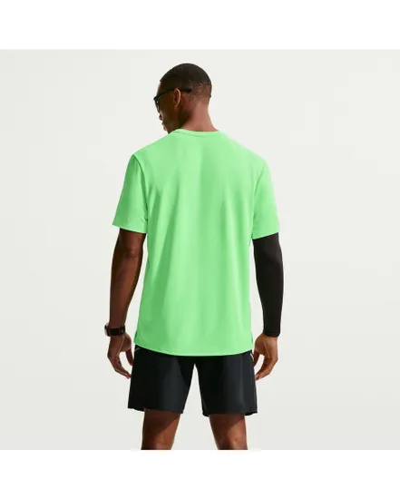 T-shirt Homme M NK DF UV MILER SS Vert