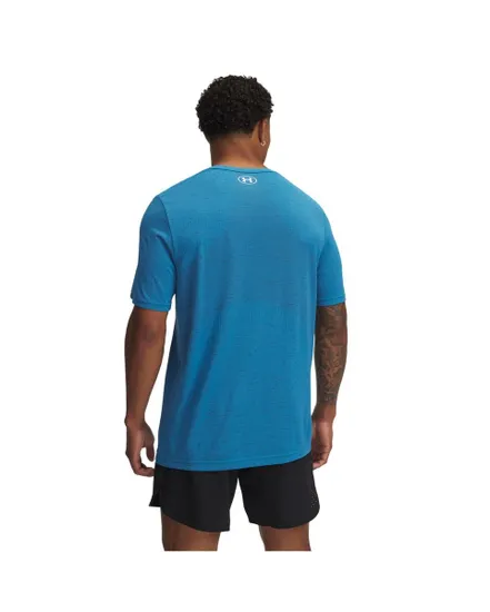 T-shirt Homme VANISH SEAMLESS SS Bleu
