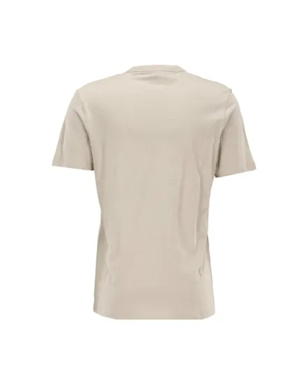T-shirt col rond Homme TEGOOD Beige Clair