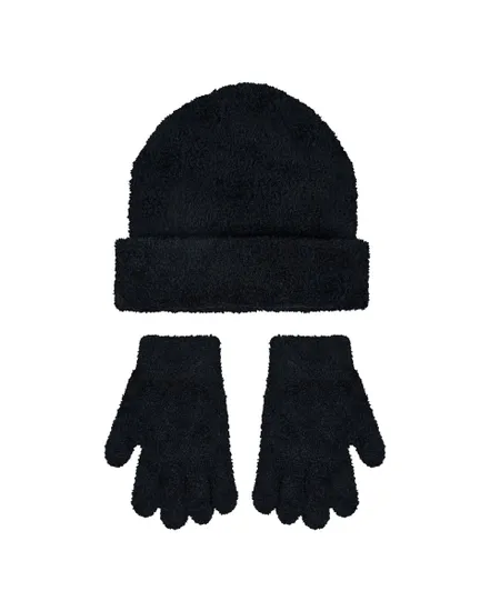 Coffret Enfant COZY BEANIE AND GLOVE SET Noir