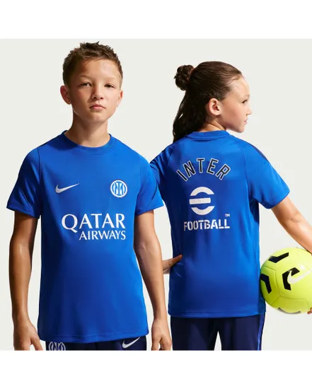 Maillot Entraînement Enfant Nike Inter Milan Strike Dri-FIT