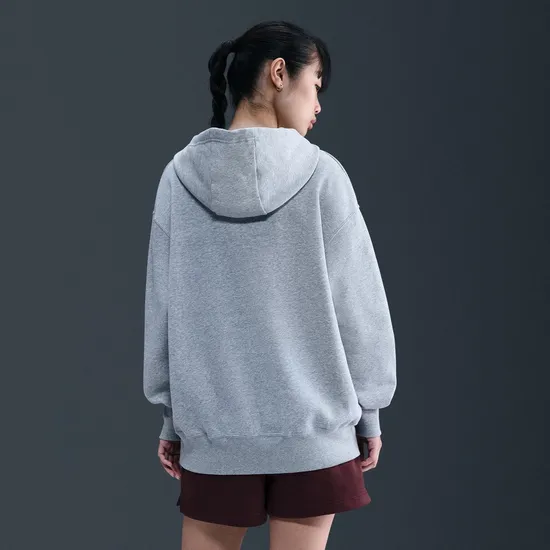 Sweat à capuche Femme W NSW PHNX FLC PO HOOD GLS Gris