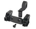 Support d'écran Kiox combinable avec support de panier au guidon Noir