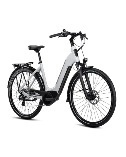 Vélo électrique urbain Unisexe TRIA 7 ECO WAVE Blanc