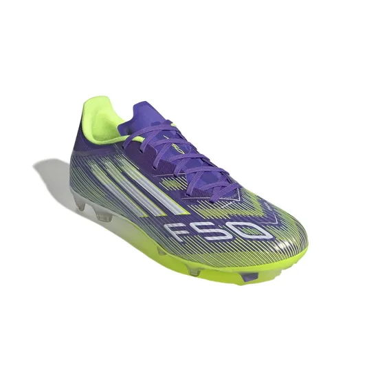 Crampons de football Unisexe F50 LEAGUE FG/MG Violet