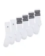 Lot de 6 paires de chaussettes Enfant CHN CHUCKPATCH COTTON 6PK CREW Blanc