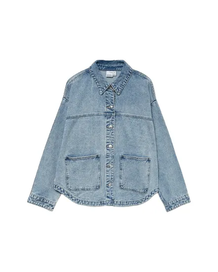 Chemise-Veste Femme VMJAMIE LS Denim Shacket