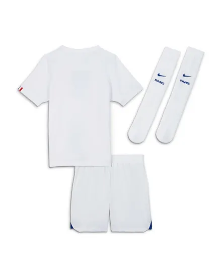 Ensemble football Jeune Enfant PSG LK NK DF KIT 3R Blanc