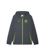 Sweat zip à capuche Homme MCFC PUMATECH WOVEN Gris