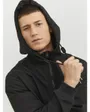 Manteau softshell Homme JJEBASIC SOFTSHELL HOOD NOOS Noir