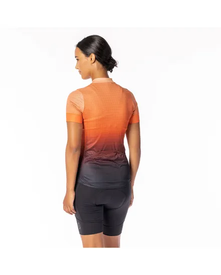 Maillot manches courtes Femme ENDURANCE 15 Rose Beige/Orange