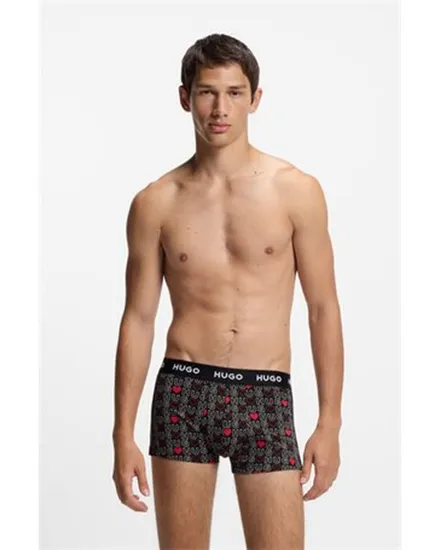 Lot de 3 boxers Homme TRUNK TRIPLET DESIGN Multicolore