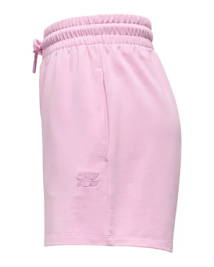 Short Femme ONPFREI LIFE EMBR HW SWEAT SHORTS Rose