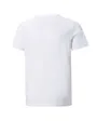 T-shirt Manches Courtes de Football Enfant JR POWER TAPE TEE Blanc