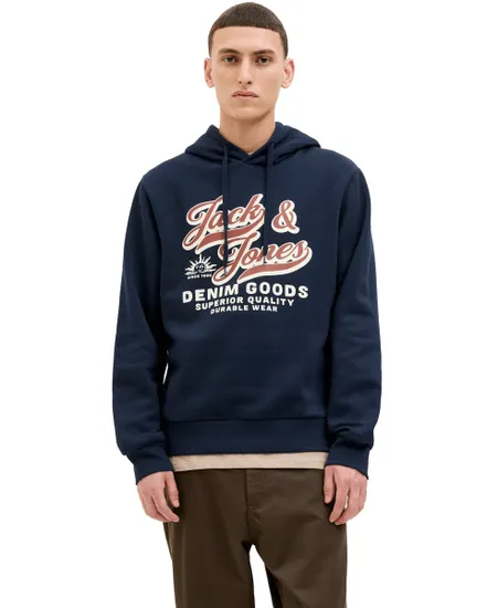 Sweat à Capuche Homme JJELOGO SWEAT HOOD 2 COL 25/26 NOOS