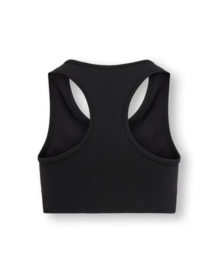 Brassière Fille ONPDAISY SEAM TOP GIRLS Noir