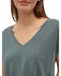 T-Shirt Femme VMFILLI SS V-Neck Tee Noos