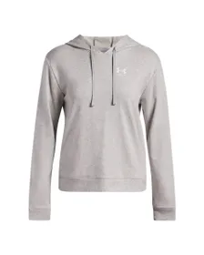 Sweat à capuche Femme UA RIVAL TERRY HOODIE Gris