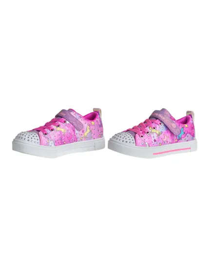 CHAUSSURES TWINKLE SPARKS-UNICORN DREAMING CADETTE Rose