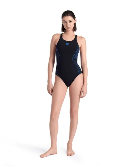 Maillot de bain Femme WOMEN S ARENA REFLECTING SWIMSUIT S Noir