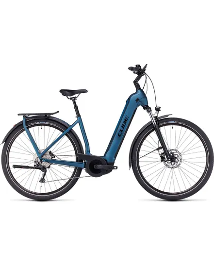 Vélo électrique trekking Unisexe KATHMANDU HYBRID ONE 625 Bleu