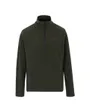 Polaire col zip Homme MONTES Vert