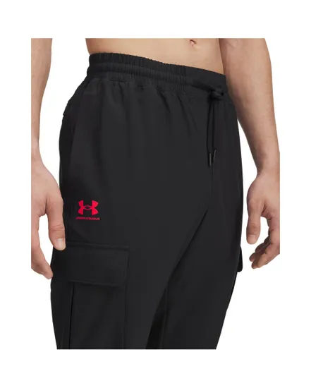 Pantalon de survetement Homme UA VIBE WOVEN CARGO PANTS Noir