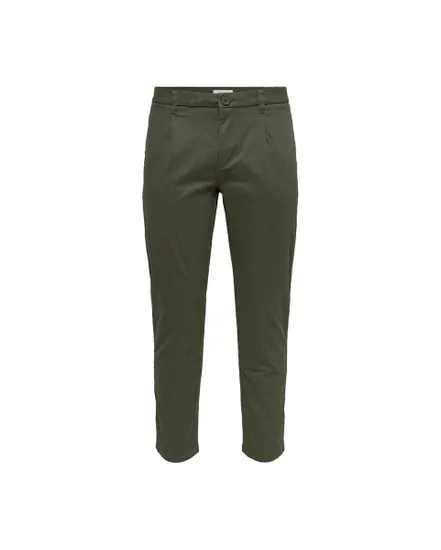 Pantalon Homme ONSCAM CHINO PG 6775 Vert