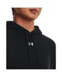 Sweat à capuche Femme UA RIVAL FLEECE HOODIE Noir