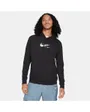 Sweatshirt à capuche manches longues Homme M NSW HOODIE PO AIR PRNT PACK Noir