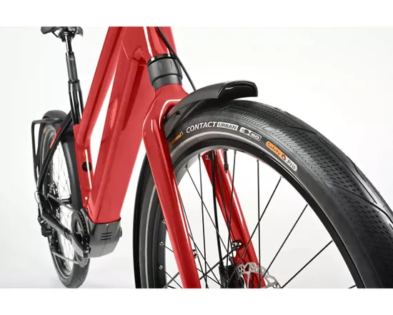 Vélo électrique urbain Homme IRIDE PURE X10 HIGH Rouge