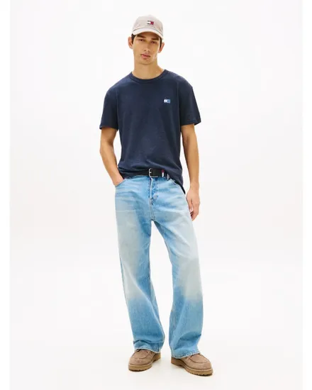 T-shirt Homme REG BADGE TEE EX Bleu Marine