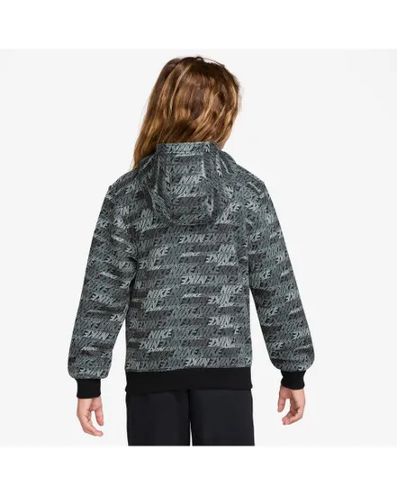 Sweat Enfant K NSW CLUB FLC PO HDY AOP Gris