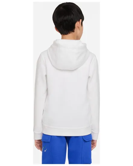 Sweatshirt Enfant plus âgé B NSW SOS FLC PO HOODIE BB Blanc