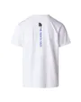 T-shirt Homme M VERTICAL REGULAR SHORT SLEEVE TEE-GRAP Blanc